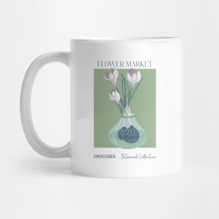 Crocuses in a vase Mug